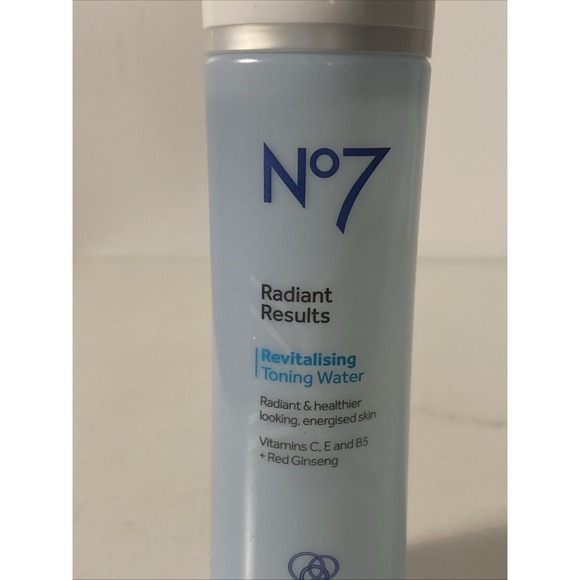 NEW NO7 NO 7 RADIANT RESULTS REVITALIZING TONING WATER 6.7 OZ - Picture 2 of 5